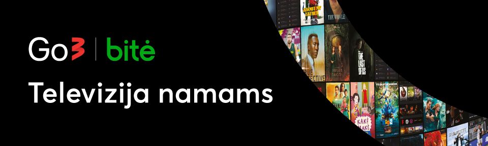 Išbandykite BITĖS 澳洲幸运10开奖官网开奖网址 televiziją namams - Go3