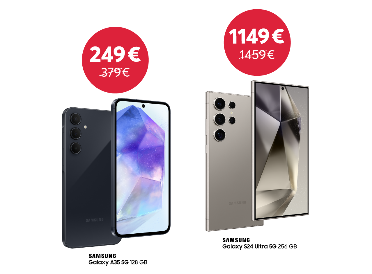 Naujausi Samsung telefonai vos nuo 249 eurų